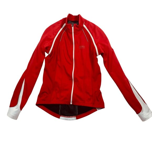 GORE BIKE WEAR  woman's Cycling Jacket  red size small - Picture 1 of 16